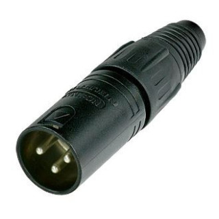 Contrik NC3MX-BAG - 3 pole male cable connector