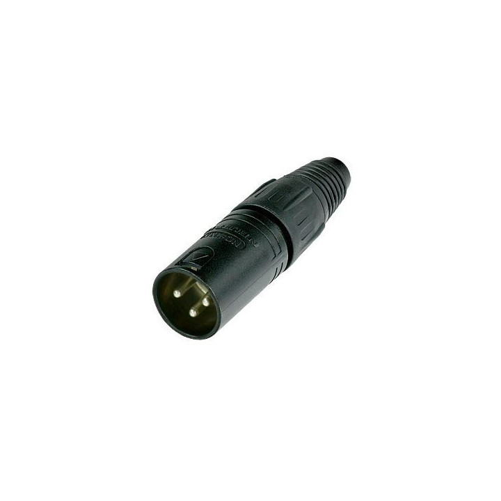 Contrik NC3MX-BAG - 3 pole male cable connector