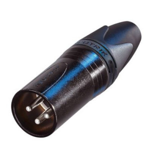 Contrik NC3MXX-HA-BAG - 3 pole male cable connector
