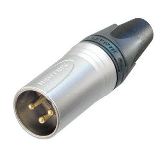 Contrik NC3MXX-HE - 3 pole male cable connector