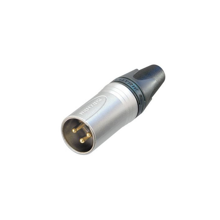 Contrik NC3MXX-HE - 3 pole male cable connector
