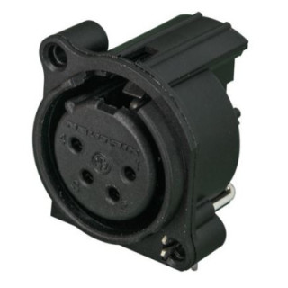 Contrik NC4FAH-0 - 4 pole female XLR receptacle