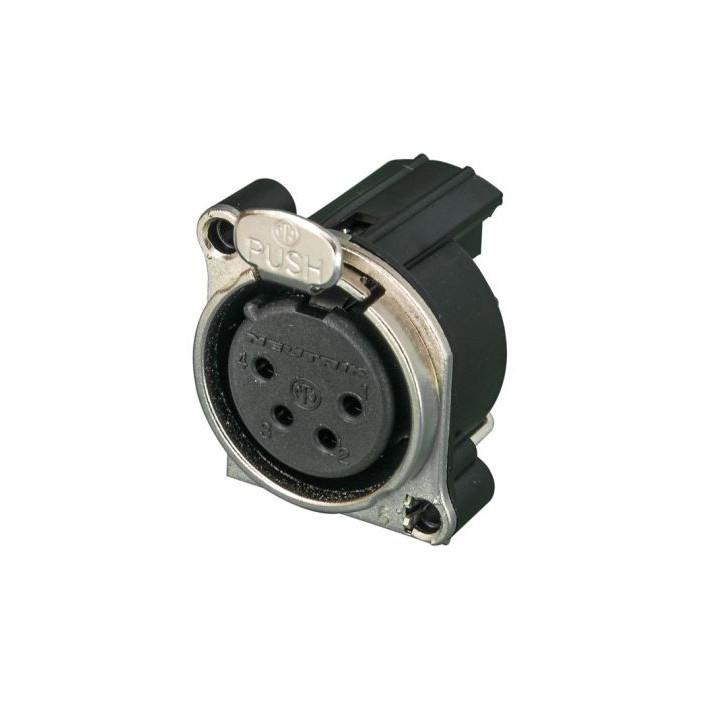 Contrik NC4FBH - 4 pole female XLR receptacle