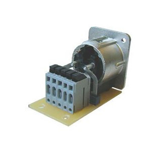 Contrik NC4FDM3-H-PCB-IDC - DMX PCB adapter fitted with 4 pole female XLR