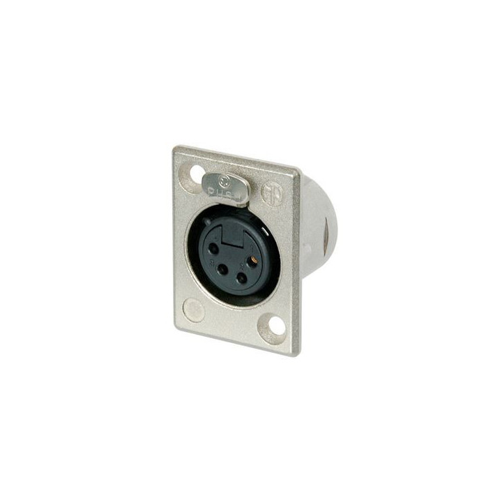 Contrik NC4FP-1 - 4 pole female receptacle