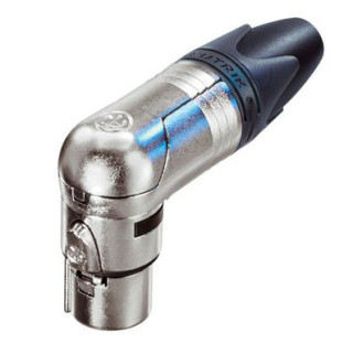 Contrik NC4FRX - 4 pole right angle female cable connector