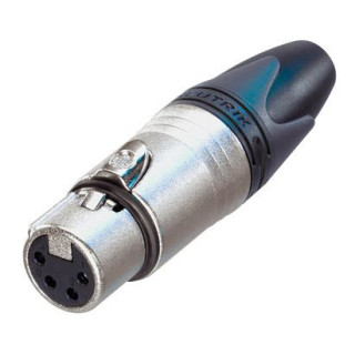 Contrik NC4FXX - 4 pole female cable connector
