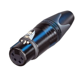 Contrik NC4FXX-BAG - 4 pole female cable connector
