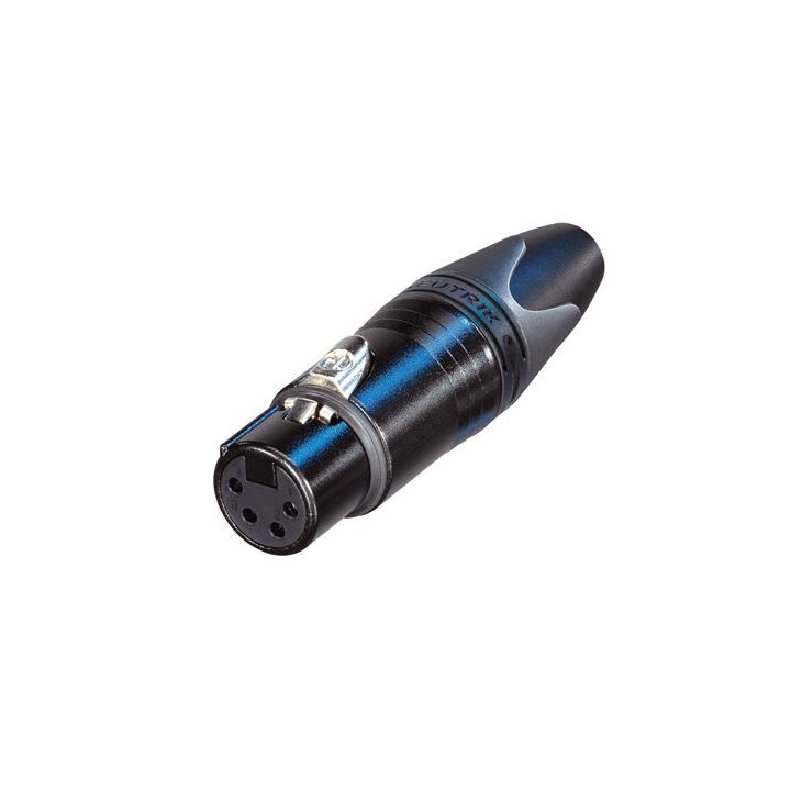 Contrik NC4FXX-BAG - 4 pole female cable connector