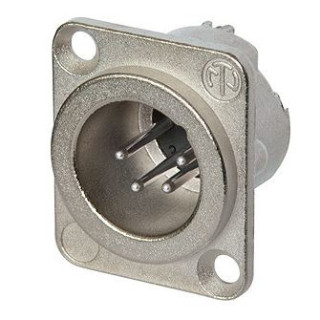 Contrik NC4MD-LX - 4 pole male receptacle