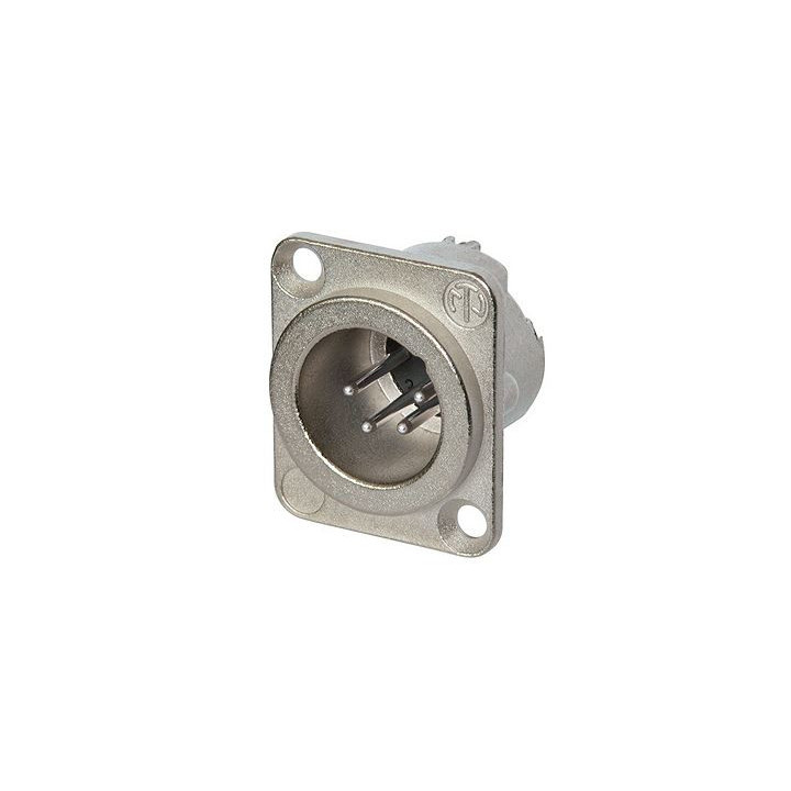 Contrik NC4MD-LX - 4 pole male receptacle