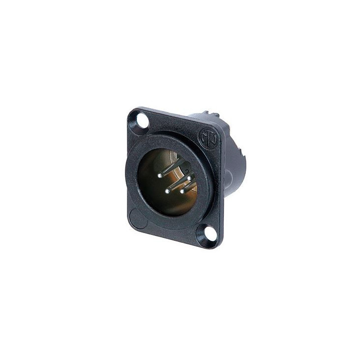 Contrik NC4MD-LX-BAG - 4 pole male receptacle