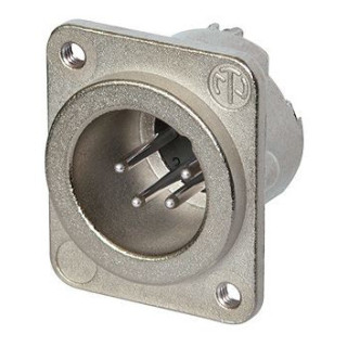 Contrik NC4MD-LX-M3 - 4 pole male receptacle