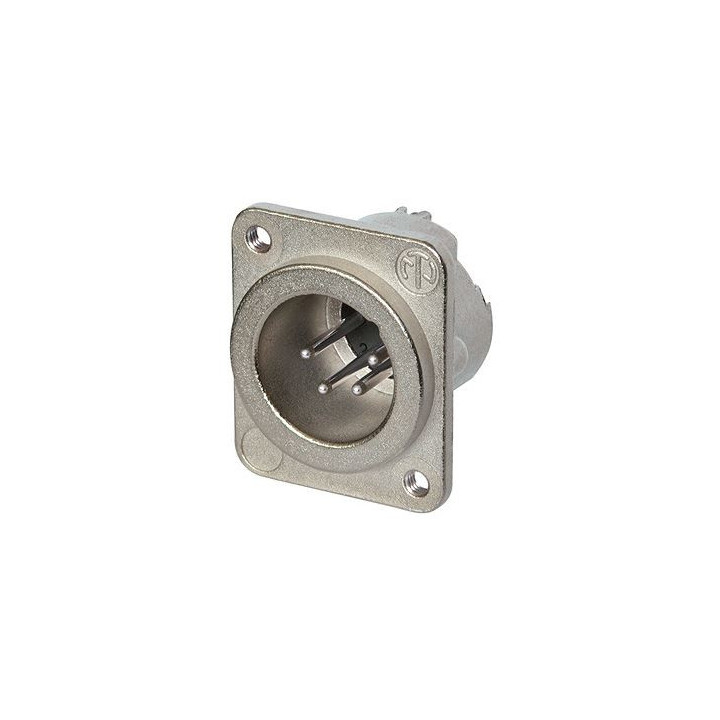 Contrik NC4MD-LX-M3 - 4 pole male receptacle