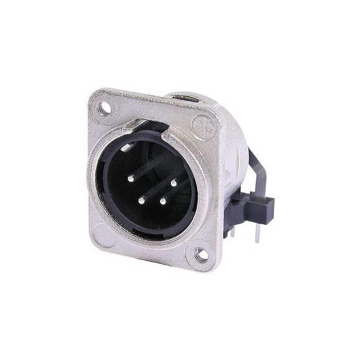 Contrik NC4MDM3-H - 4 pole male receptacle