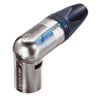 Contrik NC4MRX - 4 pole right angle male cable connector