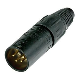 Contrik NC4MX-B - 4 pole male cable connector