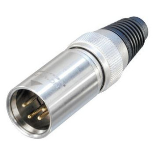 Contrik NC4MX-HD - 4 pole male cable connector, heavy duty