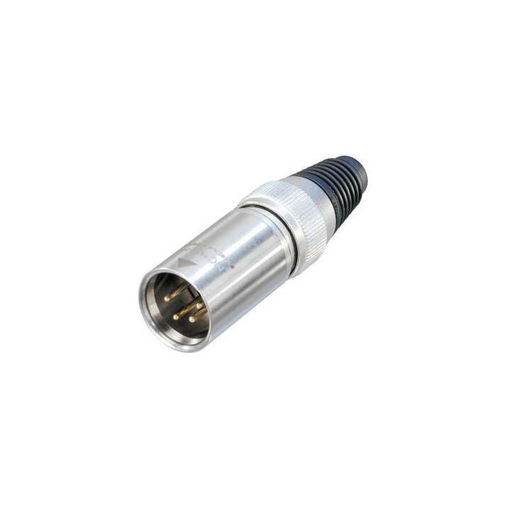 Contrik NC4MX-HD - 4 pole male cable connector, heavy duty