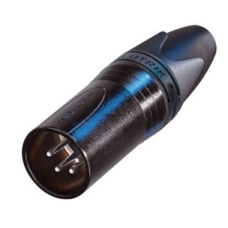 Contrik NC4MXX-BAG - 4 pole male cable connector