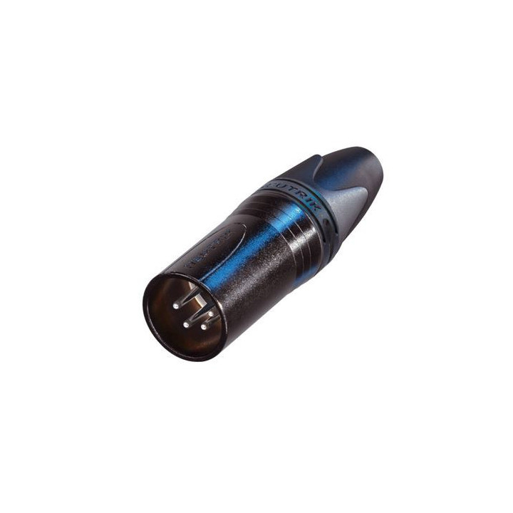 Contrik NC4MXX-BAG - 4 pole male cable connector