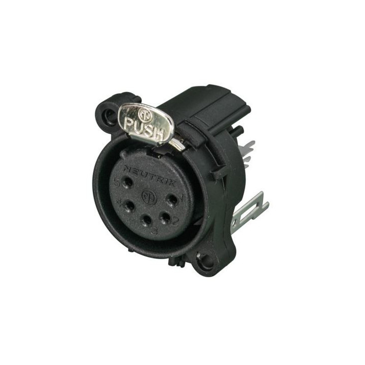Contrik NC5FAV - 5 pole female XLR receptacle