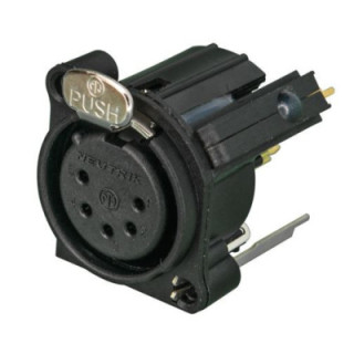 Contrik NC5FAV-SW - 5 pole female XLR receptacle