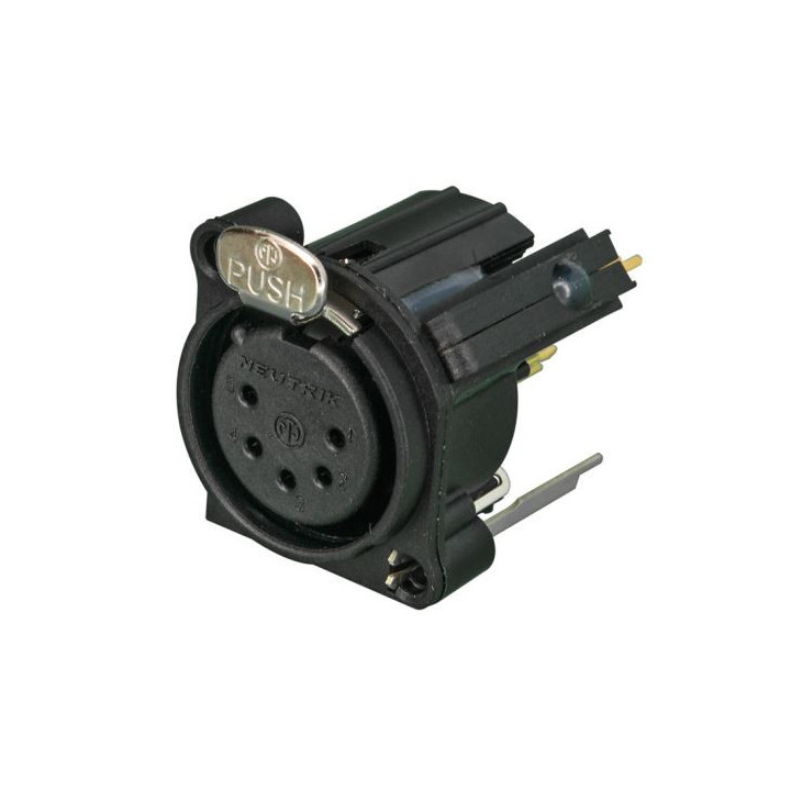Contrik NC5FAV-SW - 5 pole female XLR receptacle