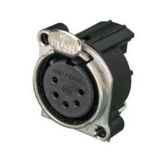 Contrik NC5FBH - 5 pole female XLR receptacle