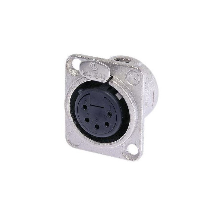 Contrik NC5FD-L-1 - 5 pole female receptacle