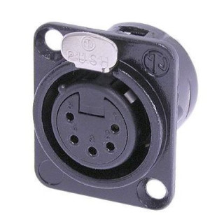 Contrik NC5FD-L-BAG-1 - 5 pole female receptacle