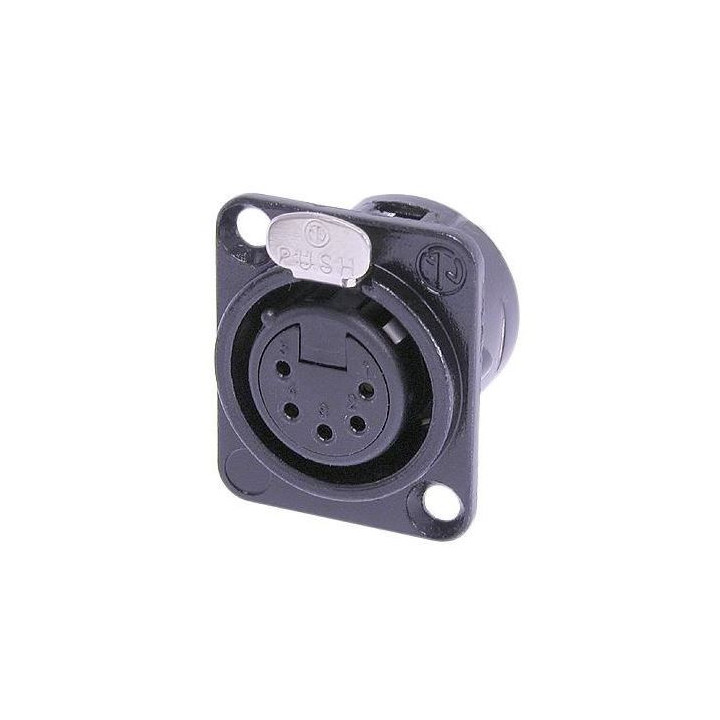 Contrik NC5FD-L-BAG-1 - 5 pole female receptacle