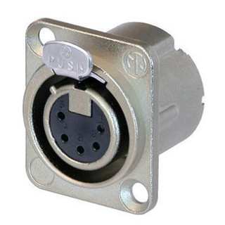 Contrik NC5FD-LX - 5 pole female receptacle