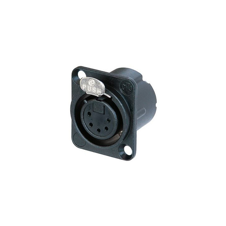 Contrik NC5FD-LX-BAG - 5 pole female receptacle
