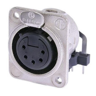 Contrik NC5FDM3-H - 5 pole female receptacle