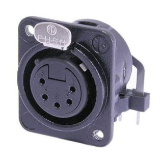 Contrik NC5FDM3-H-BAG - 5 pole female receptacle