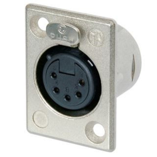 Contrik NC5FP-1 - 5 pole female receptacle