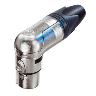 Contrik NC5FRX - 5 pole right angle female cable connector