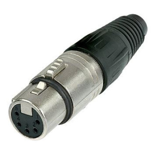 Contrik NC5FX - 5 pole female cable connector