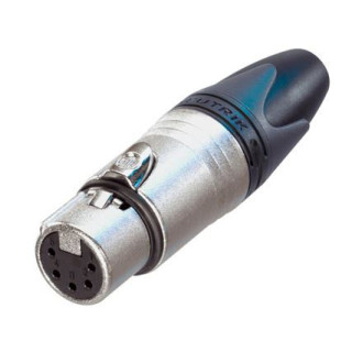 Contrik NC5FXX - 5 pole female cable connector