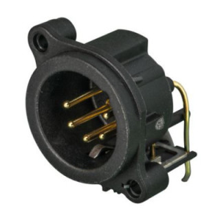Contrik NC5MAH - 5 pole male XLR receptacle