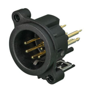 Contrik NC5MAV - 5 pole male XLR receptacle