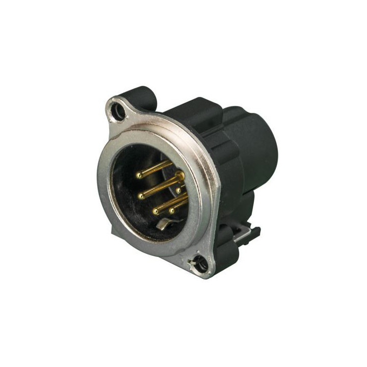 Contrik NC5MBV - 5 pole male XLR receptacle