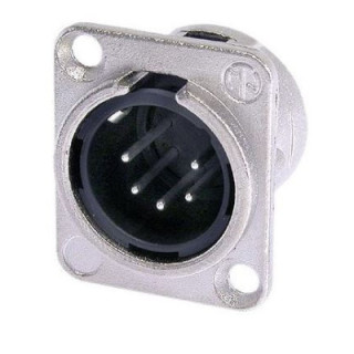 Contrik NC5MD-L-1 - 5 pole male receptacle