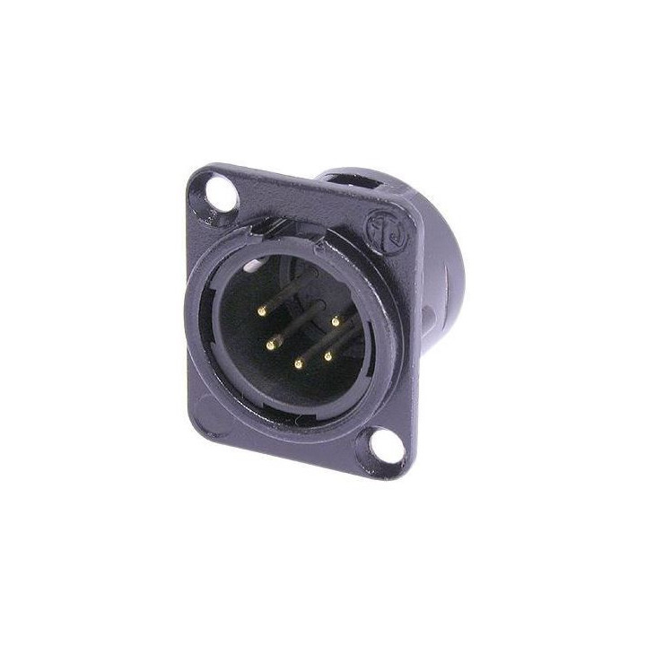 Contrik NC5MD-L-B-1 - 5 pole male receptacle