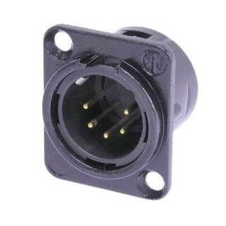 Contrik NC5MD-L-BAG-1 - 5 pole male receptacle
