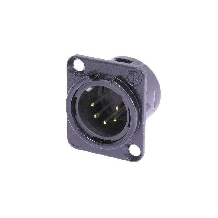 Contrik NC5MD-L-BAG-1 - 5 pole male receptacle