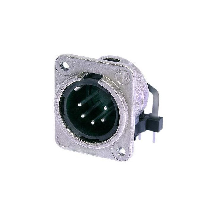 Contrik NC5MDM3-H - 5 pole male receptacle