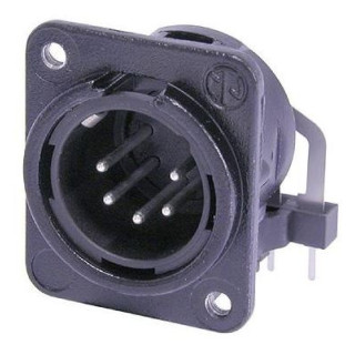 Contrik NC5MDM3-H-BAG - 5 pole male receptacle