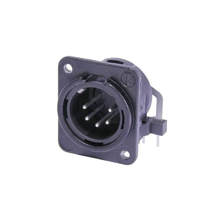 Contrik NC5MDM3-H-BAG - 5 pole male receptacle
